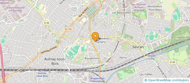 localisation de l'entreprise MONSIEUR ABBES SAADI à SEVRAN