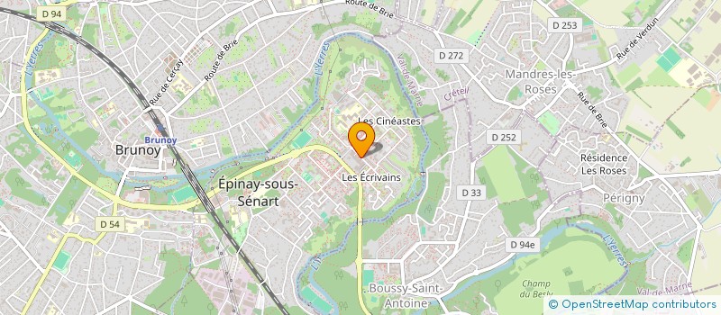 localisation de l'entreprise MONSIEUR ABD'ALLAH TAHIR  EPINAY-SOUS-SENART