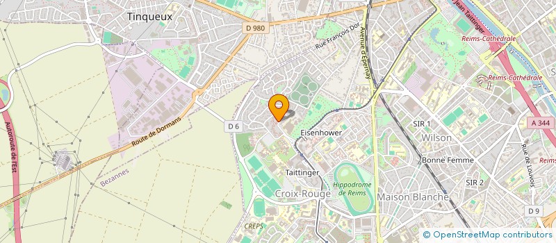 localisation de l'entreprise MONSIEUR ABD ALLHAK BOURFII  REIMS