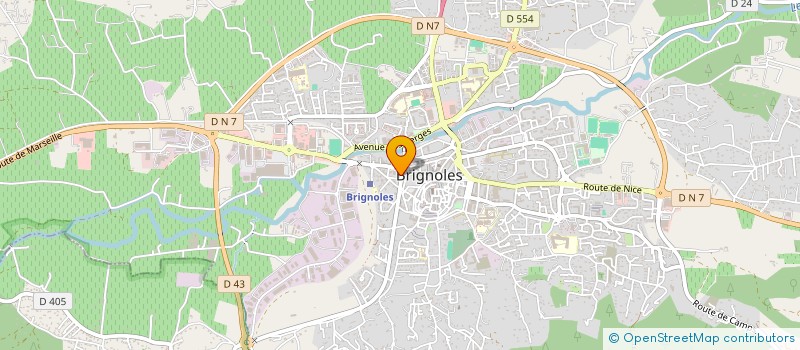 localisation de l'entreprise MONSIEUR ABD ARAHIM AKBALI JAFJAF  BRIGNOLES