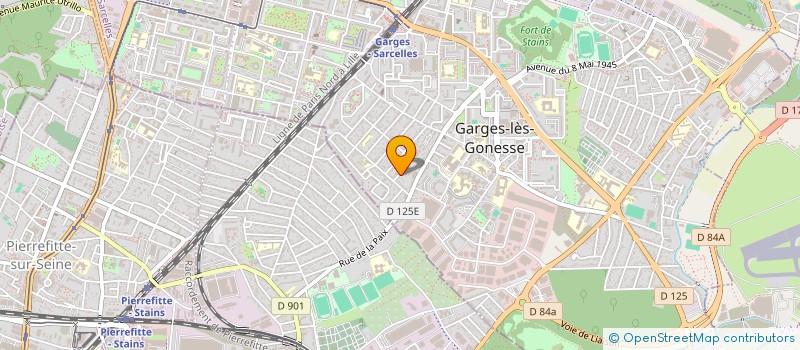 localisation de l'entreprise MONSIEUR ABD BOUHIA  GARGES-LES-GONESSE