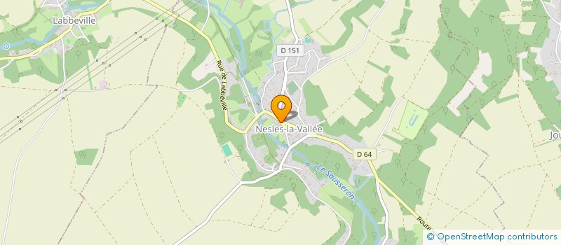 localisation de l'entreprise MONSIEUR ABD BOUZITTE  NESLES-LA-VALLEE