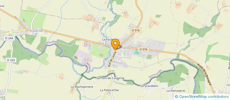 localisation de l'entreprise MONSIEUR ABD CHBERTO à LA FERTE MACE