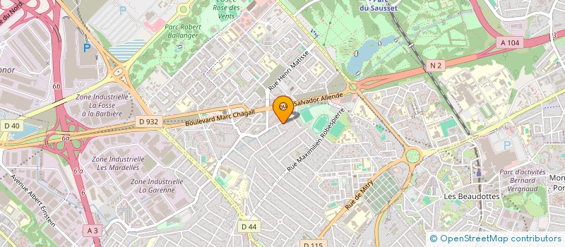 localisation de l'entreprise MONSIEUR ABD-EL BOUDA à AULNAY-SOUS-BOIS
