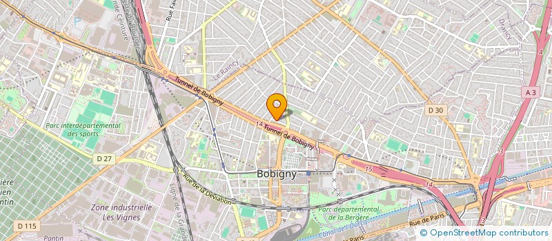 localisation de l'entreprise MONSIEUR ABD EL GHANY ABD EL NABY  BOBIGNY