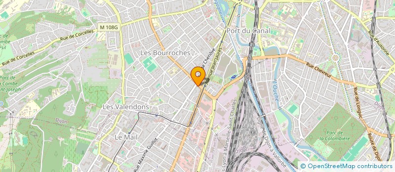 localisation de l'entreprise MONSIEUR ABD EL ILAH AOUINTI à DIJON