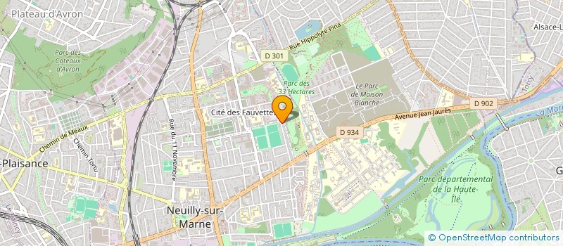 localisation de l'entreprise MONSIEUR ABD-EL-KARIM BENDJEBBOUR à NEUILLY-SUR-MARNE