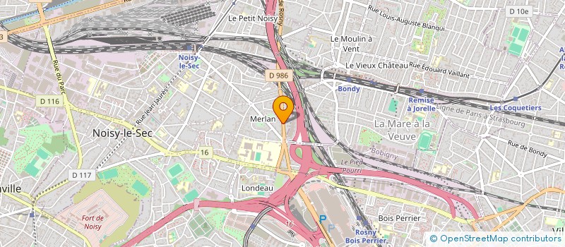 localisation de l'entreprise MONSIEUR ABD EL RANI AIT EL MOUHOUB à NOISY-LE-SEC