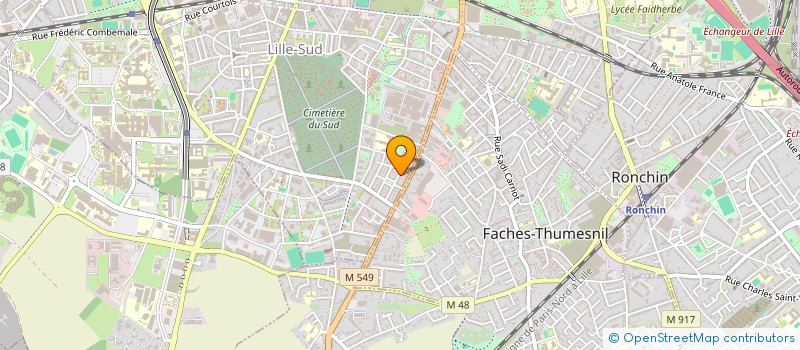localisation de l'entreprise MONSIEUR ABD-ELHAK EL HASNAOUI à LILLE