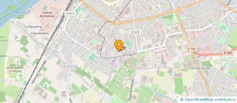 localisation de l'entreprise MONSIEUR ABD ELHAKIM ATMANI à ANGERS