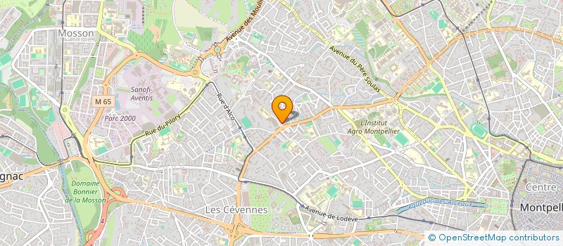 localisation de l'entreprise MONSIEUR ABD-ERRAHMANE ANOU à MONTPELLIER