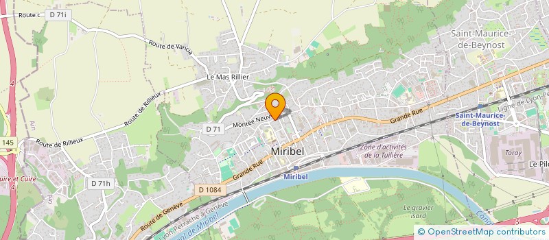 localisation de l'entreprise MONSIEUR ABD ESSADAK EL KARKADI à MIRIBEL