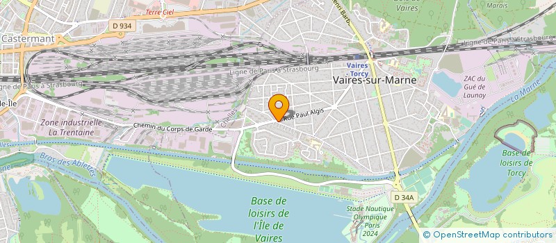 localisation de l'entreprise MONSIEUR ABD NBI BEJAOUI  VAIRES-SUR-MARNE