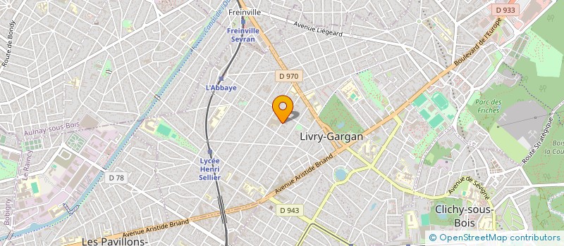 localisation de l'entreprise MONSIEUR ABD-NOURDINE KABACHE à LIVRY-GARGAN