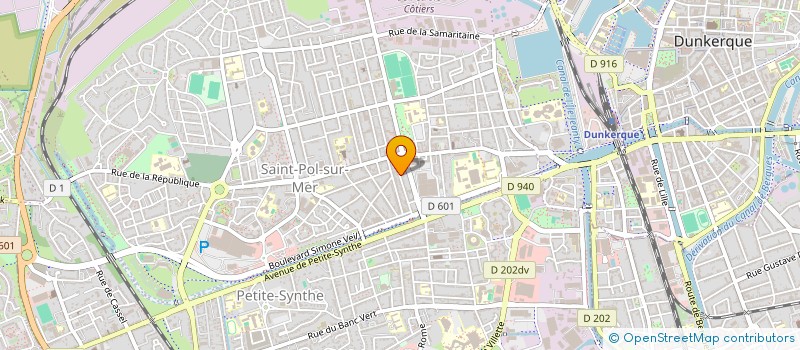 localisation de l'entreprise MONSIEUR ABD ORIAKHEL à DUNKERQUE