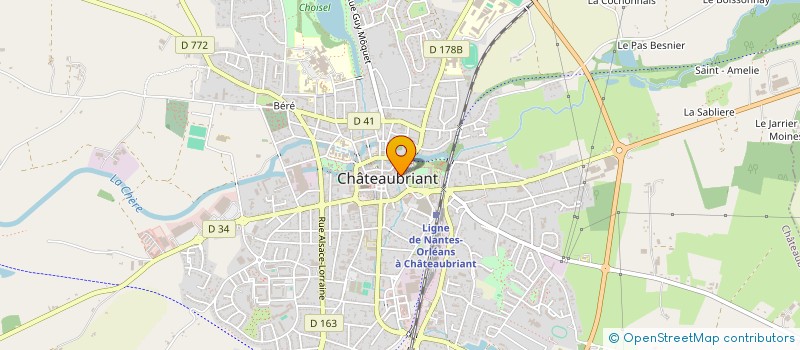 localisation de l'entreprise MONSIEUR ABD SAMAD ARBAOUI à CHATEAUBRIANT