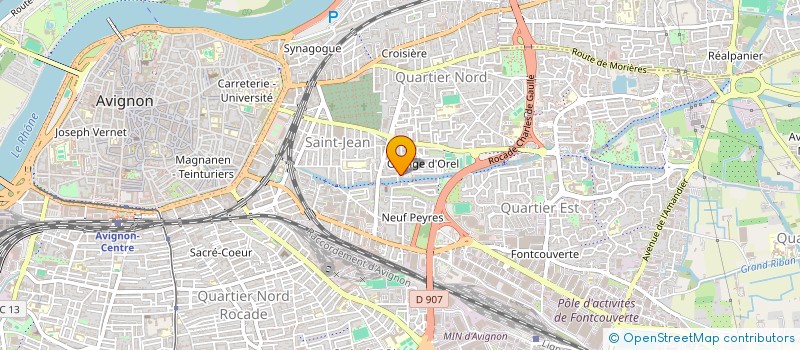 localisation de l'entreprise MONSIEUR ABD TOUBAL  AVIGNON