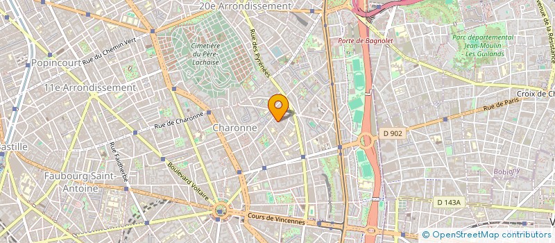 localisation de l'entreprise MONSIEUR ABDA DIALLO  PARIS