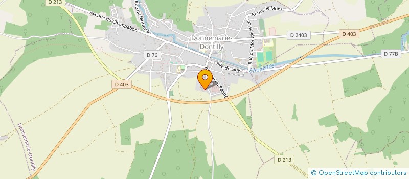 localisation de l'entreprise MONSIEUR ABDAGAH SIFER  DONNEMARIE-DONTILLY