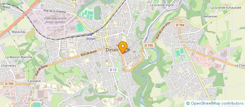 localisation de l'entreprise MONSIEUR ABDAH RAHIM à DINAN