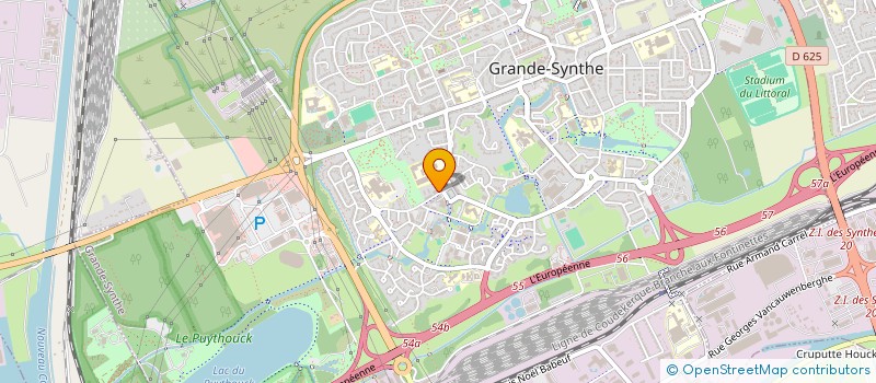 localisation de l'entreprise MONSIEUR ABDALA BOUDERBALLAH à GRANDE-SYNTHE