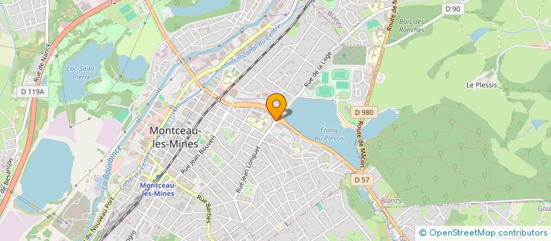 localisation de l'entreprise MONSIEUR ABDALA BRISSOH  MONTCEAU-LES-MINES