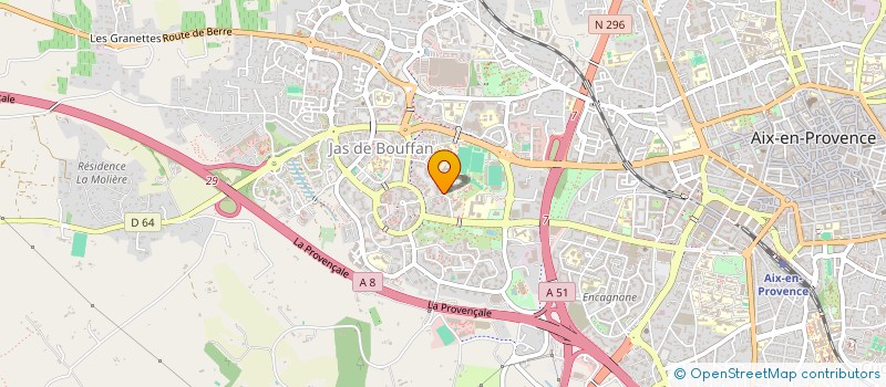 localisation de l'entreprise MONSIEUR ABDALA OUERFELLI  AIX-EN-PROVENCE