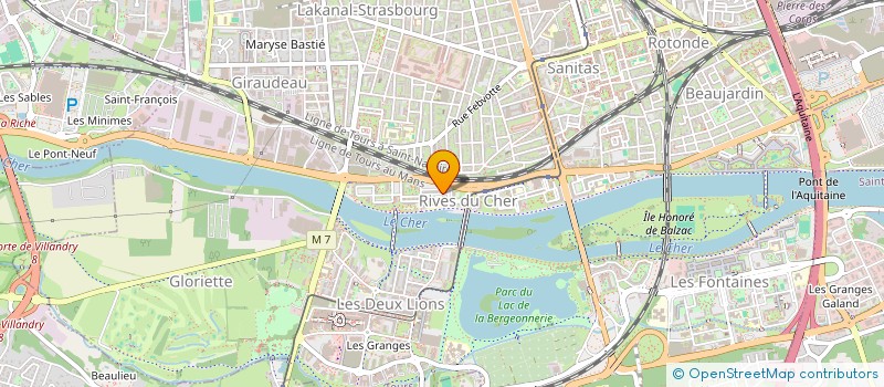 localisation de l'entreprise MONSIEUR ABDALAAL ESSA HAMAD  TOURS