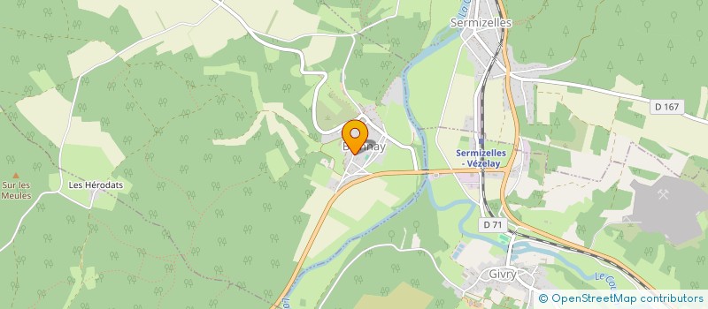 localisation de l'entreprise MONSIEUR ABDALAH DAGHSENI  BLANNAY