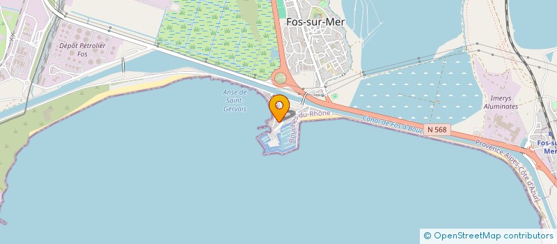 localisation de l'entreprise MONSIEUR ABDALAH LAGHZAL  FOS-SUR-MER