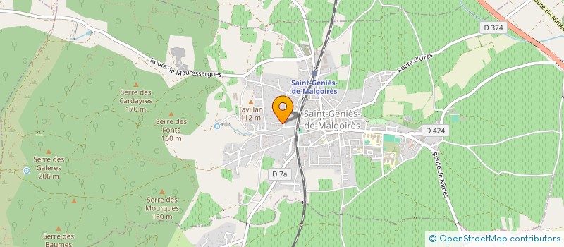 localisation de l'entreprise MONSIEUR ABDALAH NEFFATI  SAINT-GENIES-DE-MALGOIRES