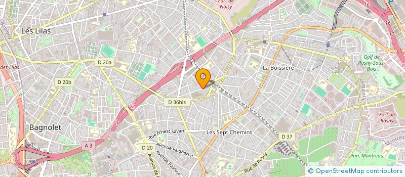 localisation de l'entreprise MONSIEUR ABDALATIF DAHMANI à ROMAINVILLE
