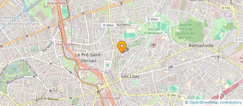 localisation de l'entreprise MONSIEUR ABDALAYE SAMASSA à PANTIN