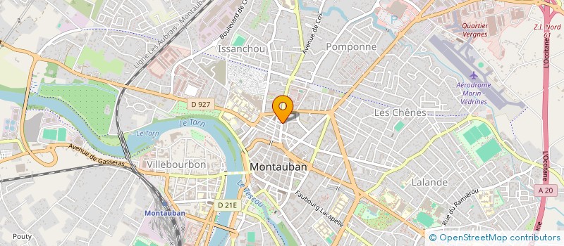 localisation de l'entreprise MONSIEUR ABDALAYE SY  MONTAUBAN