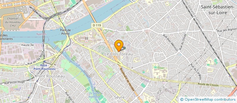 localisation de l'entreprise MONSIEUR ABDALAZIM MOHAMED à NANTES