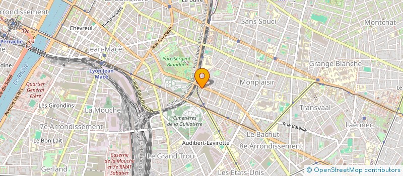 localisation de l'entreprise MONSIEUR ABDALLA ABDULKARIM CHEIKH  LYON