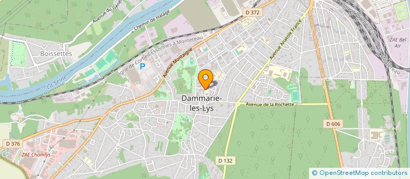 localisation de l'entreprise MONSIEUR ABDALLA ADAM SLUMAN à DAMMARIE-LES-LYS