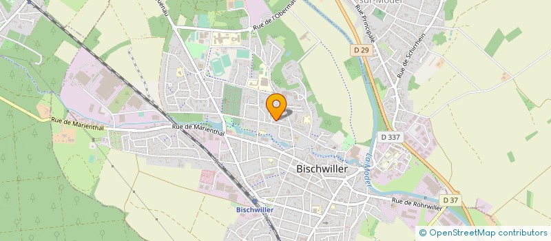 localisation de l'entreprise MONSIEUR ABDALLA BEN HAMOUDA  BISCHWILLER