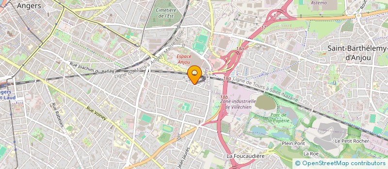 localisation de l'entreprise MONSIEUR ABDALLAH ABAKAR IBRAHIM à ANGERS