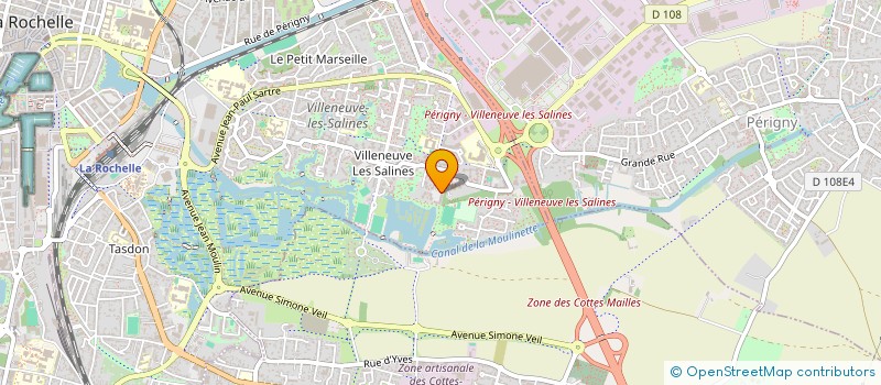 localisation de l'entreprise MONSIEUR ABDALLAH ABDEL MOUTALIB  AIGONDIGNE