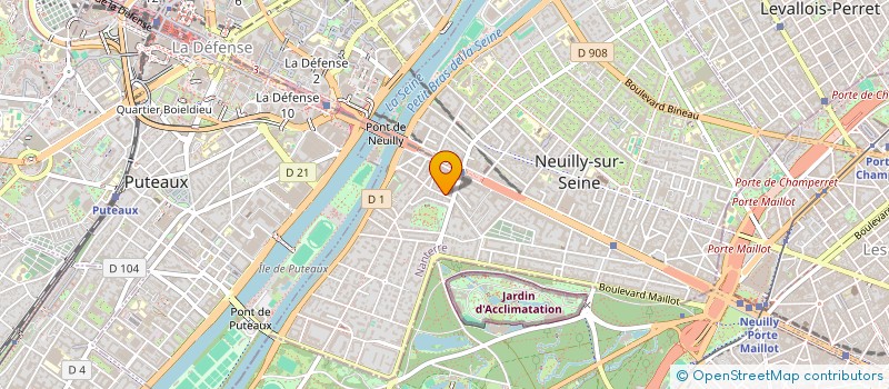 localisation de l'entreprise MONSIEUR ABDALLAH ABOUMOUSSA à NEUILLY SUR SEINE