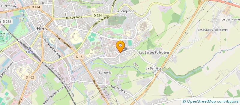 localisation de l'entreprise MONSIEUR ABDALLAH ADAM MOHAMED à FLERS