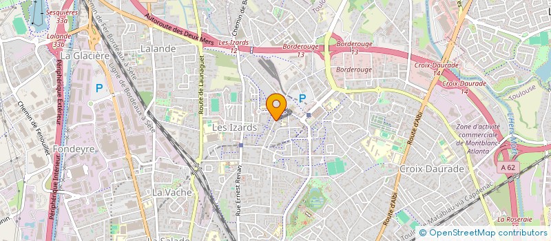 localisation de l'entreprise MONSIEUR ABDALLAH AFASSI  TOULOUSE