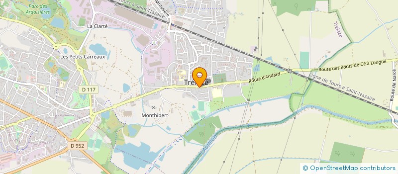 localisation de l'entreprise MONSIEUR ABDALLAH AHMED MOHAMED à ANGERS