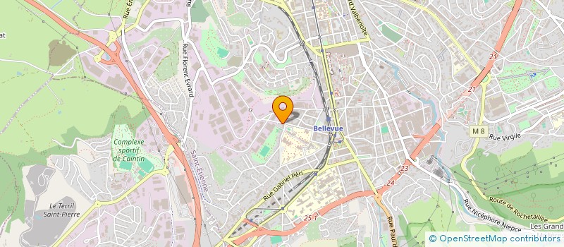 localisation de l'entreprise MONSIEUR ABDALLAH AICHOUR  SAINT-ETIENNE