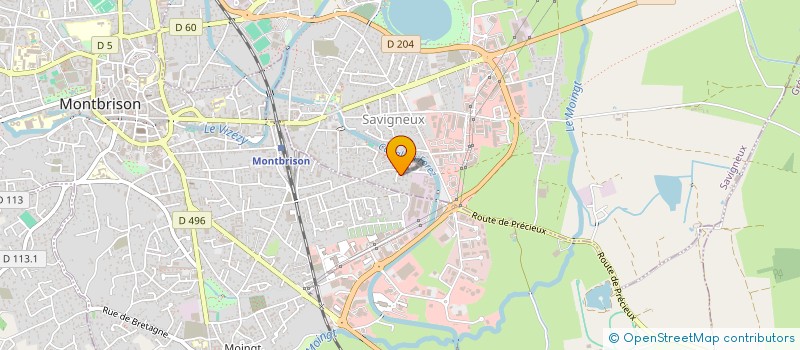 localisation de l'entreprise MONSIEUR ABDALLAH AISSAOUI  SAVIGNEUX