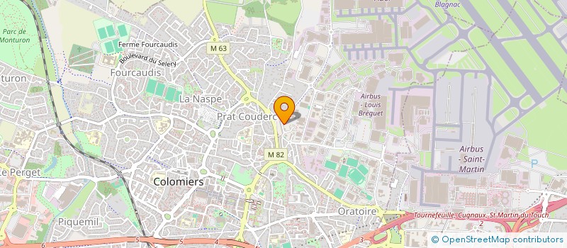 localisation de l'entreprise MONSIEUR ABDALLAH AIT ABI à COLOMIERS