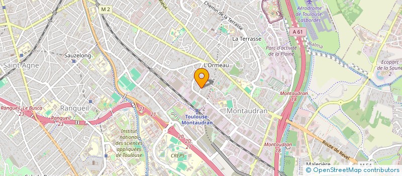 localisation de l'entreprise MONSIEUR ABDALLAH AIT EL HADJ à TOULOUSE
