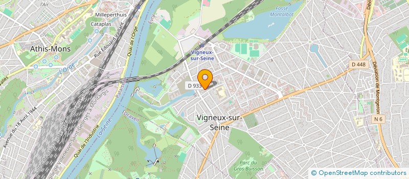 localisation de l'entreprise MONSIEUR ABDALLAH AL HAMAD  VIGNEUX-SUR-SEINE