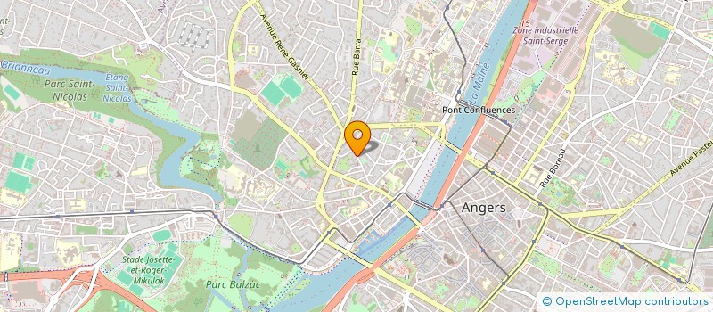 localisation de l'entreprise MONSIEUR ABDALLAH AL KHALAF à ANGERS